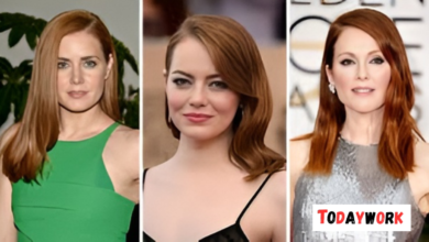 celebrity ginger hair