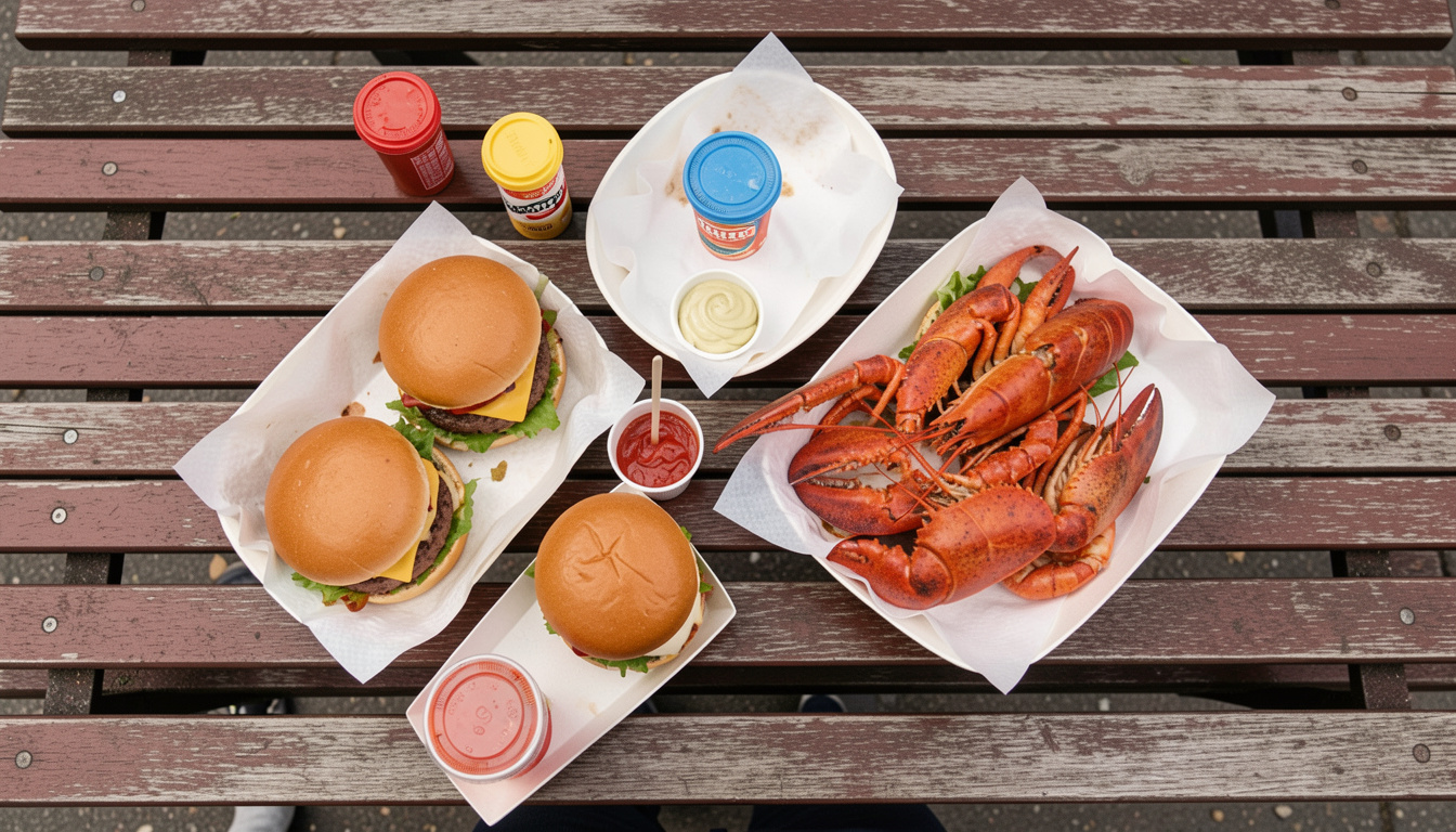 burgers and lobster leicester square